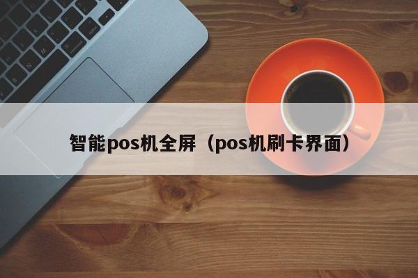 智能pos机全屏（pos机刷卡界面）